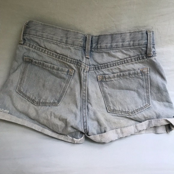 Light blue jean shorts - Picture 2 of 2